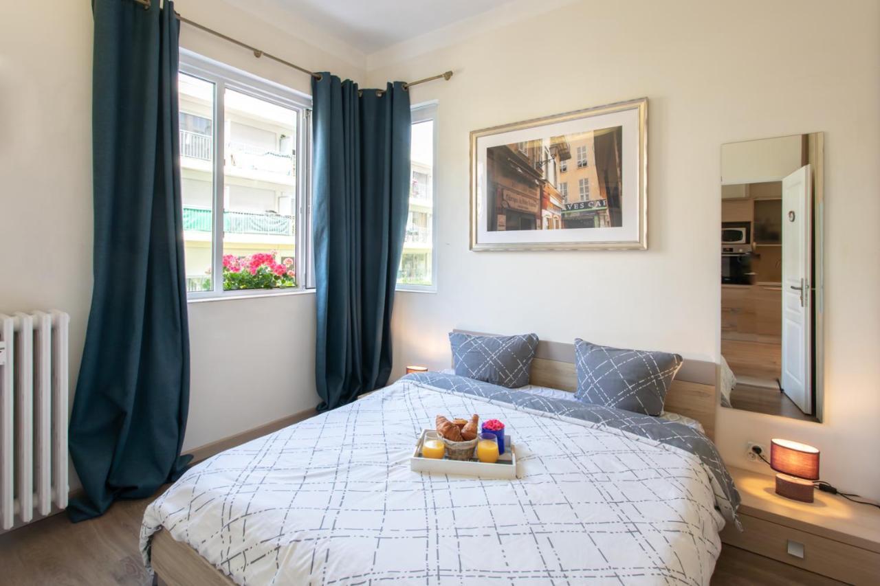 Boutique Apartment Nice Center Beach Free Parking Екстериор снимка